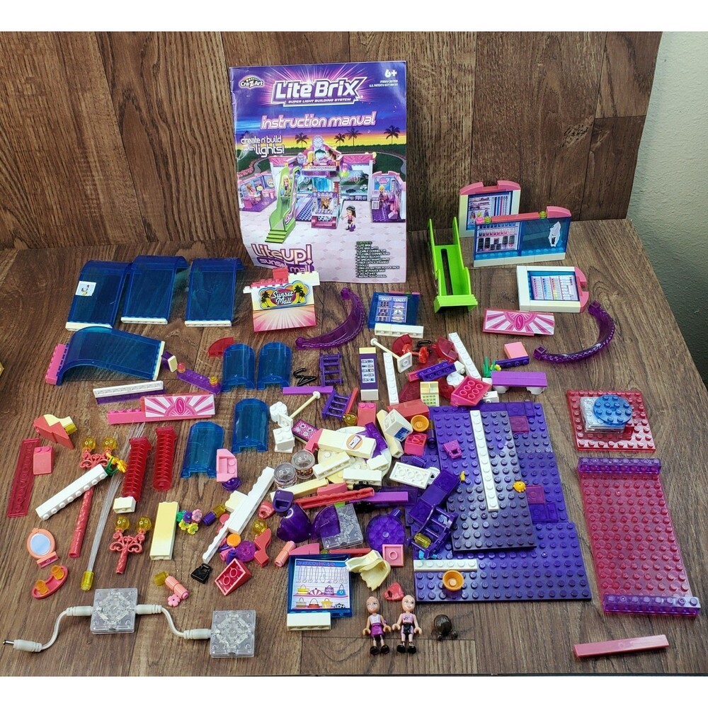 Crazart Lite Brix Sunset Mall 35755 Incomplete